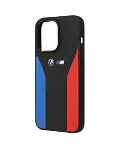 Защитный чехол BMW M Silicone iPhone 15 Pro Black BMHCP15L22SCSK