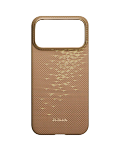 Qoruyucu örtük Pitaka iPhone 17 Pro Max Edge ACAQOR871499 Golden Glint