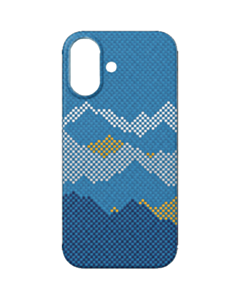 Qoruyucu örtük Comma iPhone 17 Woven Series Magnetic 6942297136793 Mountain View
