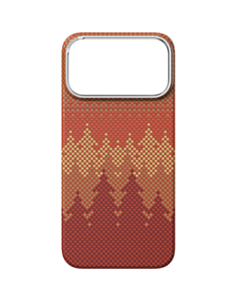 Qoruyucu örtük Comma iPhone 17 Pro Max Woven Series Magnetic 6942297136939 Pinery Forest