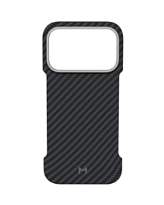 Qoruyucu örtük Magssory iPhone 17 Pro Aramid Zero CFB047 Black