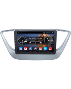 Монитор для автомобиля King Cool Android T18 3/32 GB DSP & Carplay for Hyundai Accent 2017-2020
