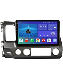 Avtomobil üçün monitor Android King Cool T18 3/32 GB DSP & Carplay for Honda Civic 2007-2011 