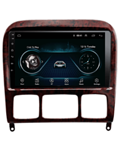 Avtomobil üçün monitor King Cool Android T18 3/32 GB DSP & Carplay For Mercedes S-Class W220