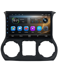 Avtomobil üçün monitor King Cool Android T18 3/32 GB DSP & Carplay For Jeep Wrangler