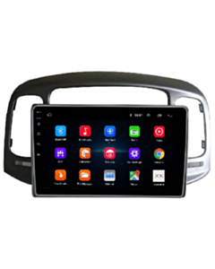 Avtomobil üçün monitor King Cool Android T18 4/64 GB DSP & Carplay For Hyundai Accent 2006-2011