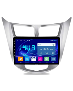 Монитор для автомобиля King Cool Android T18 4/64 GB DSP & Carplay For Hyundai Accent 2012-2017