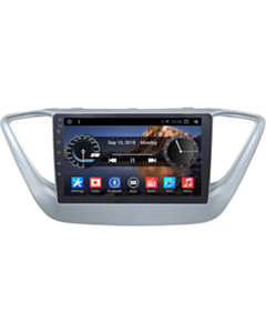 Монитор для автомобиля King Cool Android T18 4/64 GB DSP & Carplay For Hyundai Accent 2017-2020