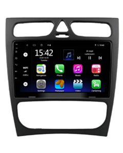 Avtomobil üçün monitor Android King Cool T18 4/64 GB DSP & Carplay For Mercedes W203 C-Class 2001-2004	