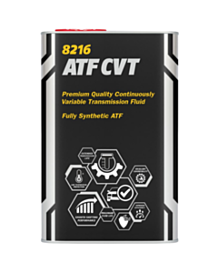 Трансмиссионное масло Mannol CVT Variator Fluid Synthetic 4 л Металл
