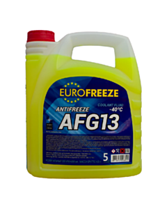 Антифриз Eurofreeze AFG 13 (-35) Жёлтый 5 л