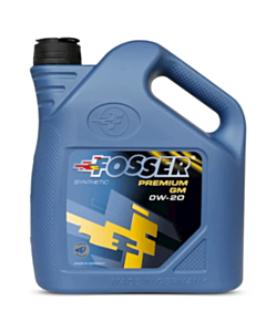 Моторное масло Fosser Premium FE + 0W-20 4 л
