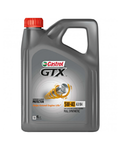 Масло моторное Castrol GTX Ultraclean 5W40 A3\B4 4 л
