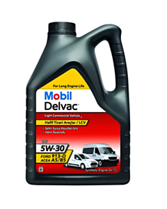 Моторное масло Mobil Delvac Modern Light Commercial F 5W-30 5 л