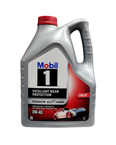Моторное масло Mobil 1 C40 GT 0W40 5 л