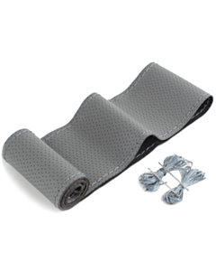 Sükan üçün örtük Nurmani 38 sm Full Hole Style Grey