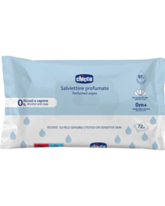 Nəm salfet Chicco Without Flip Cover 72 ədəd 8058664173747 