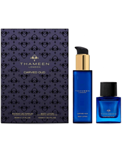 Подарочный набор Thameen Carved Oud (50 мл Парфюм+ 100 мл Лосьон для тела) 5060905833382