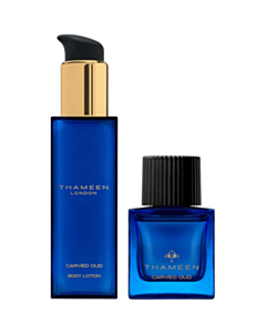 Унисекс парфюм Thameen Carved Oud EDP 50 мл + Лосьон для тела 100 мл COGSBL2