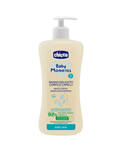 Uşaq üçün şampun-gel Chicco BM Gentle Body 500 ml  8058664138456