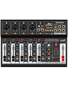 Аудиомикшер Proel IS 2MIX6FXU