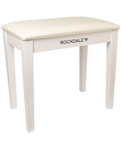 Piano oturacağı Rockdale RHAPSODY 100 White