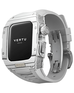 Смарт-часы Vertu Watch H1 SW-WD-004-01-HW Stainless Steel WG White Rubber 