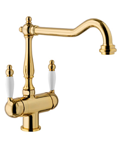Mətbəx kranı Franke Tap Old England Spout Clear Water Hp Bro Gold 115.0370.685