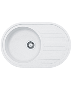 Mətbəx çanağı Franke ROG 611 3 1/2 NWK REV WRO MWHITE / 114.0028.645