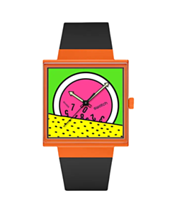 Saat Swatch Originals Square Standart SO34Z101
