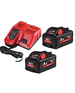 Набор для зарядки Milwaukee M18HNRG-552 NRG KIT IN2 (4933464713)