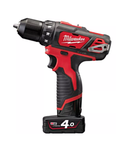 Drel-şurup bağlayan Milwaukee M12BDD-402C (CASE+2X4.0)