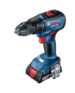 Drel-şurup bağlayan Bosch GSR 18V-50 (Case+2x2.0)