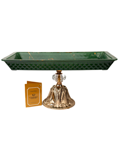Şəkər qabı Canali Kare Yaşıl K-2412