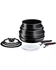 Набор сковород и кастрюль TEFAL Ingenio Titanium Simple Cook 1X 12 предметов