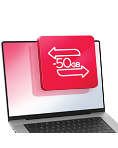 Передача данных на ноутбук (-50GB)