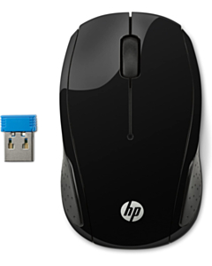 HP Wireless Mouse 200 Black X6W31AA