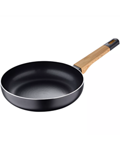 Сковородка Bergner Wok IND W/LID Earth 28 см BG-34627-BK