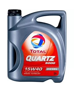 Mühərrik yağı Total Quartz Diesel 5000 15W-40 5L  