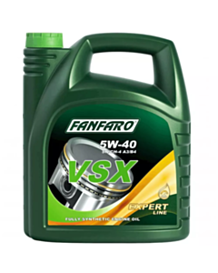 Mühərrik yağı Fanfaro VSX Vollsynthetic SAE 5W-40 4 lt Special