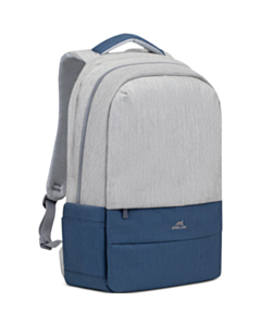 Backpack Rivacase 7567 Grey/Dark Blue 17.3