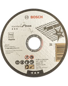 Kəsmə disk Bosch Standart İnox 125 mm