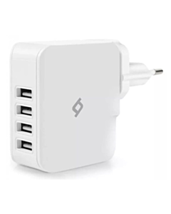 Ttec Quattro USB Travel Charger 5.1A 4 USB Port / 2SC02B