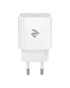 2E Charger USB-C PD3.0 20W White / 2E-WC1USBC20W-W 