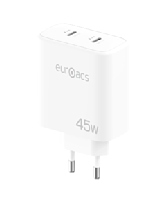 Euroacs 45W 2PD Charger White / EU-MA245