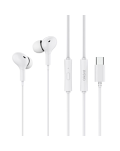 Наушники Celebrat D13 Type-C In Ear White