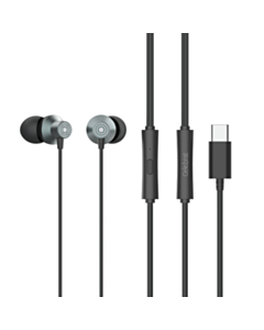 Наушники Celebrat D15 Type-C Ear Black