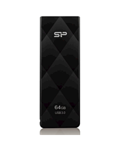 Silicon Power Blaze B20 64 GB Flash Drive Black SP064GBUF3B20V1K-N
