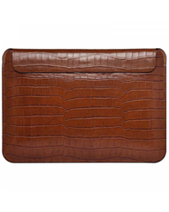 Чехол Wiwu 13.3 Skin Croco Geniunie Leather Brown