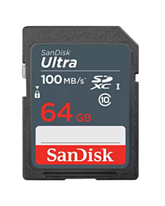 SanDisk Ultra SDHC  UHS-I C10 64 GB 